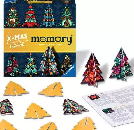 Ravensburger memory® Christmas Edition – Classic Matching Memory Game for Kids (Ages 3+)