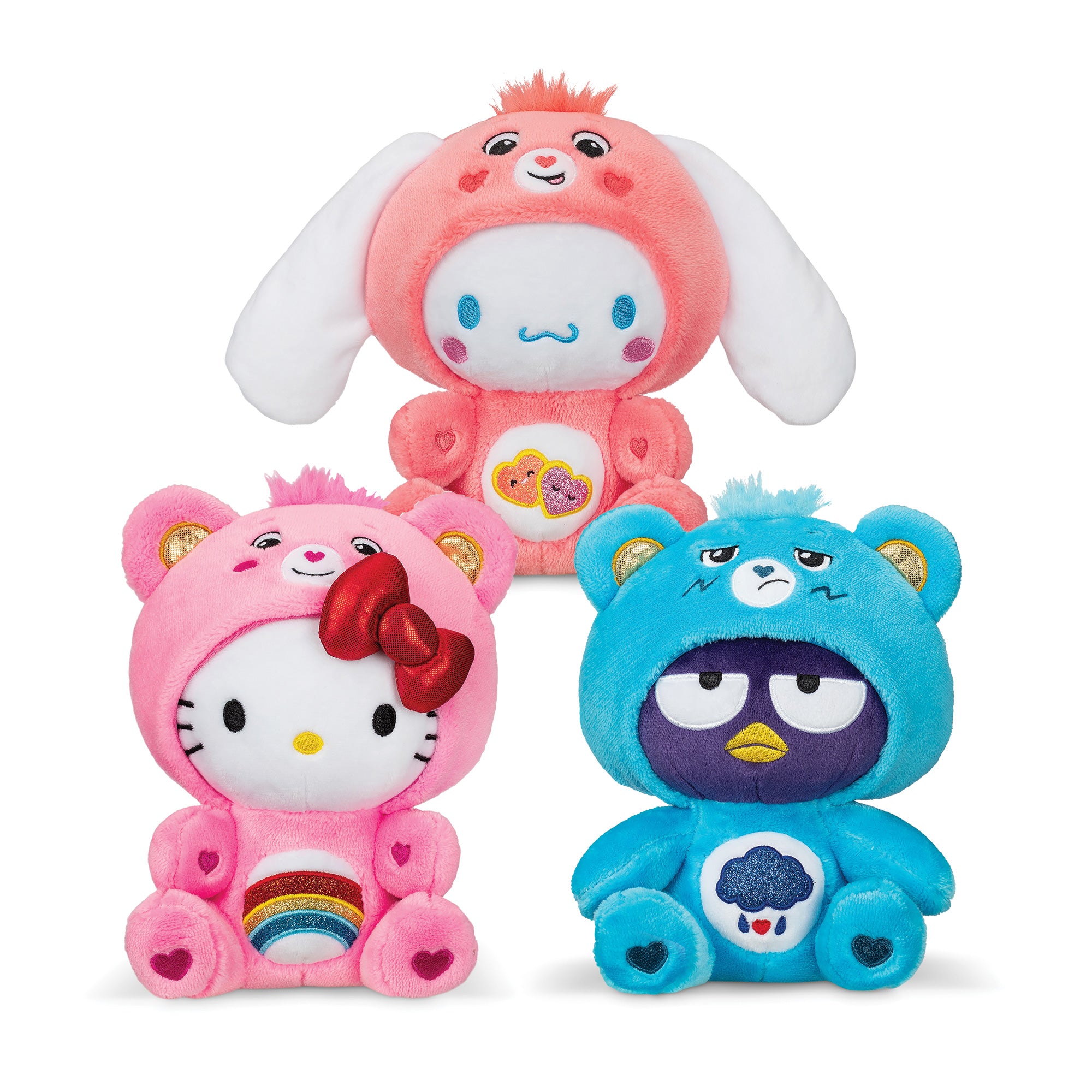 Hello Kitty and Friends x Care Bears Plush Assorted