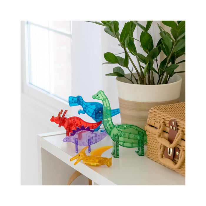 MAGNA-TILES Dinos (5 Piece Set)