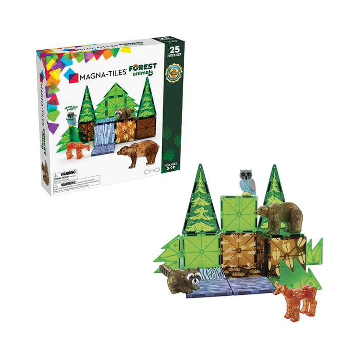 MAGNA-TILES Forest Animals (25 Piece Set)