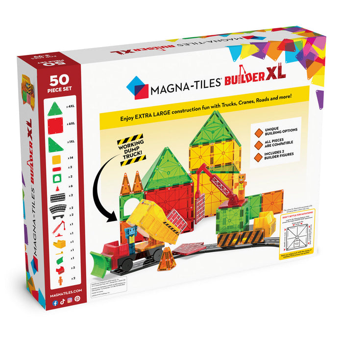 MAGNA-TILES Bulder XL (50 Piece Set)