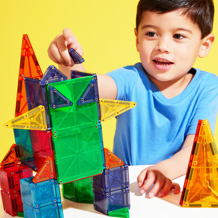 MAGNA-TILES Combo + microMAGS (62 Piece Set)