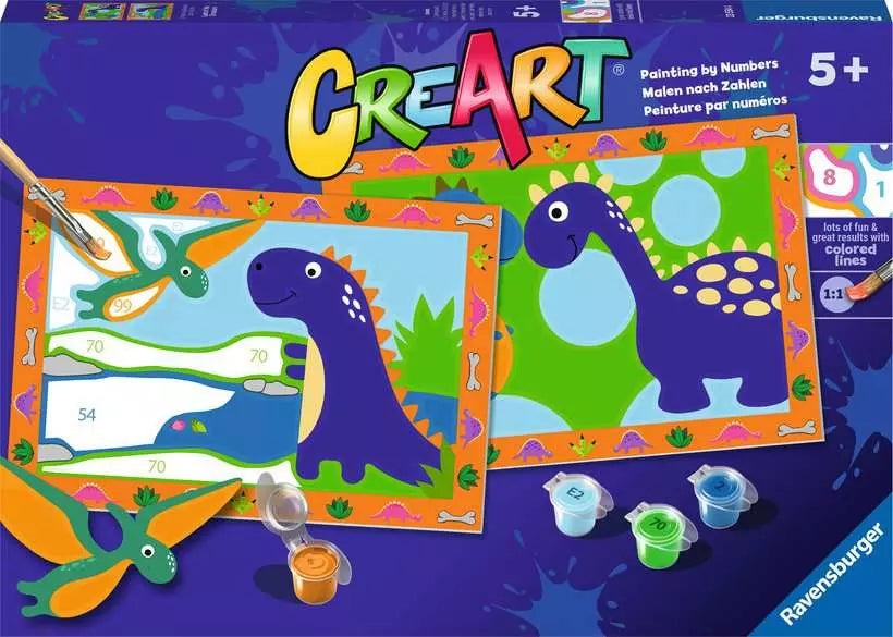 CreArt Jr: Land of the Dinosaurs (2 images)