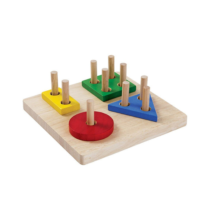 Plan Toys Geometric Board Sorting