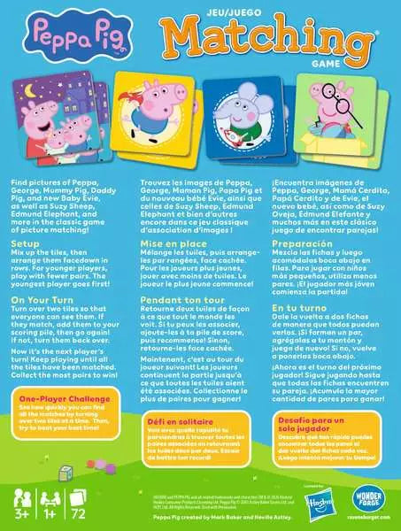 Wonder Forge Peppa Pig Mummy Matching