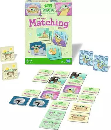 Ravensburger Star Wars Grogu Matching Game – Baby Yoda Kids Card Game (Ages 3+)