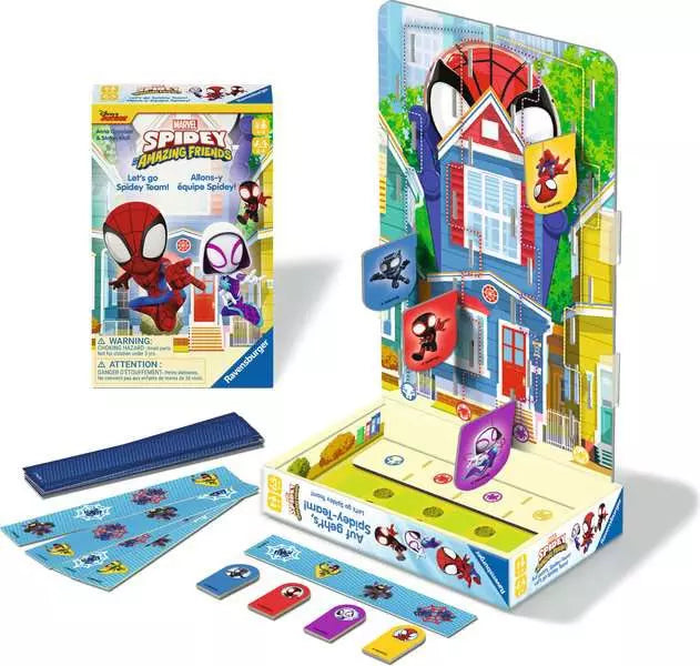 Ravensburger Spidey & His Amazing Friends – Let's Go Spidey-Team! Kids Game (Ages 3+)
