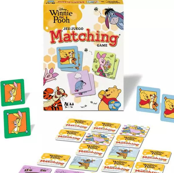 Ravensburger Winnie the Pooh Matching Game – Classic Disney Kids Card Game (Ages 3+)