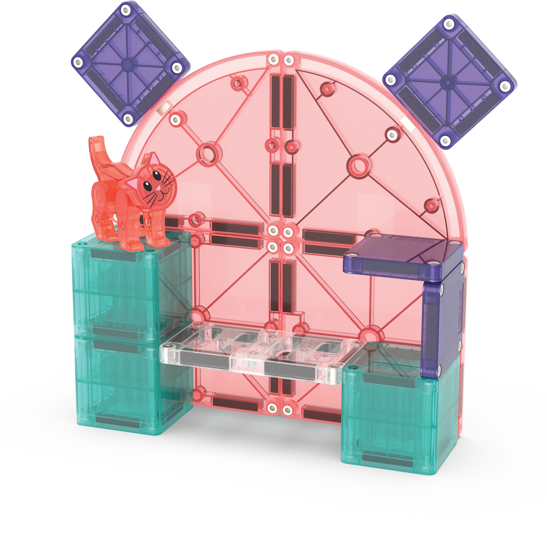 MAGNA-TILES Cat Tree (13 Piece Set)