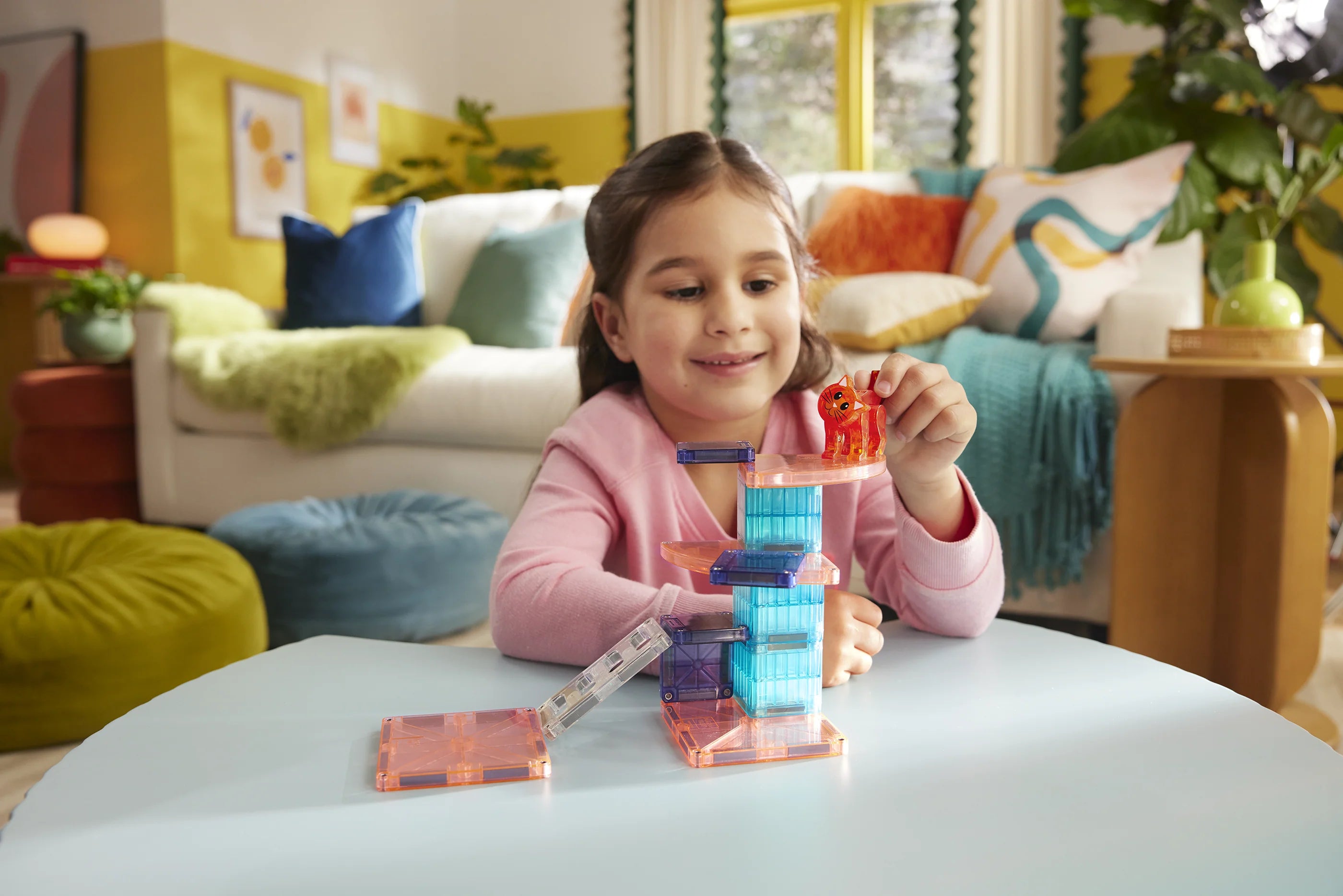 MAGNA-TILES Cat Tree (13 Piece Set)