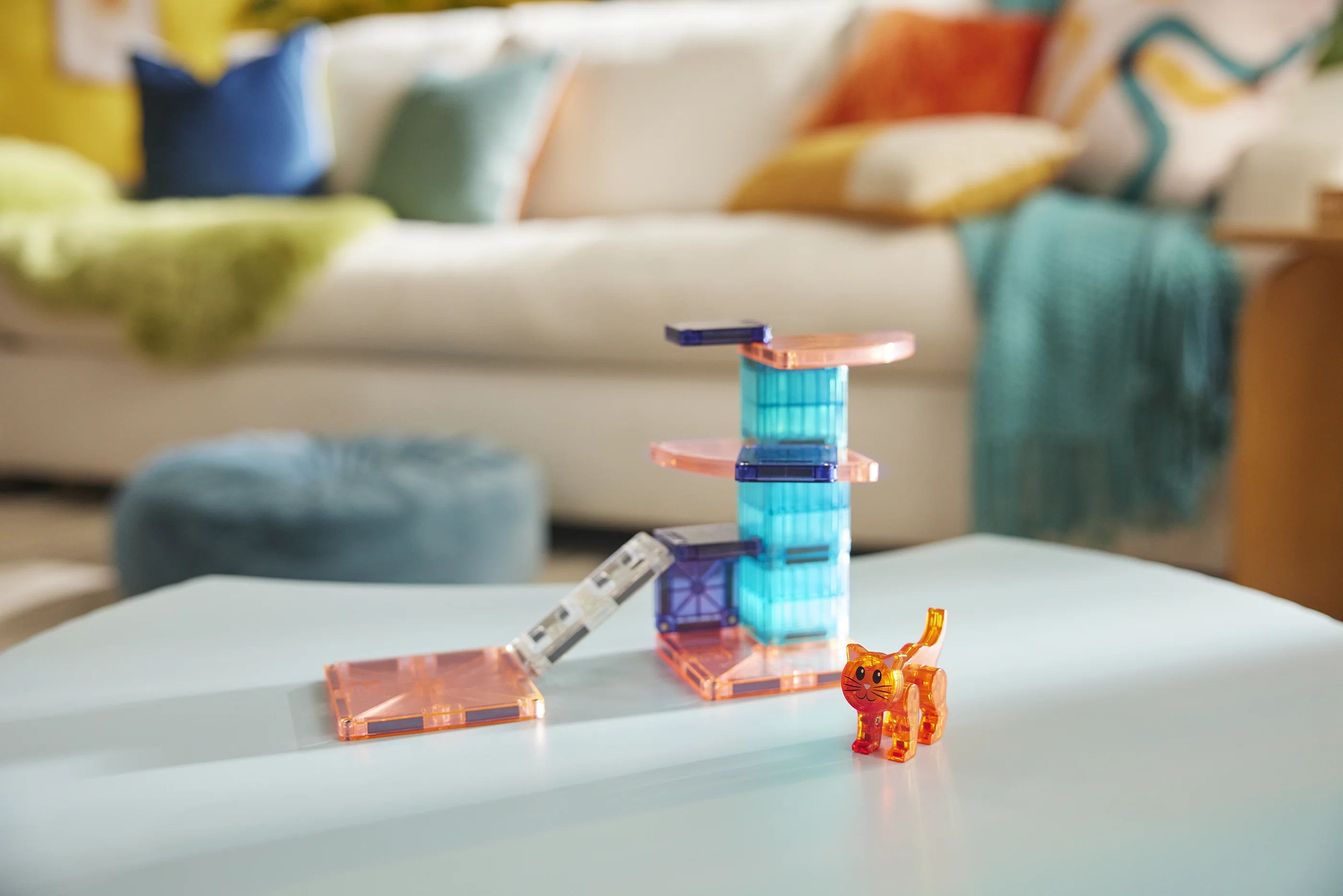 MAGNA-TILES Cat Tree (13 Piece Set)