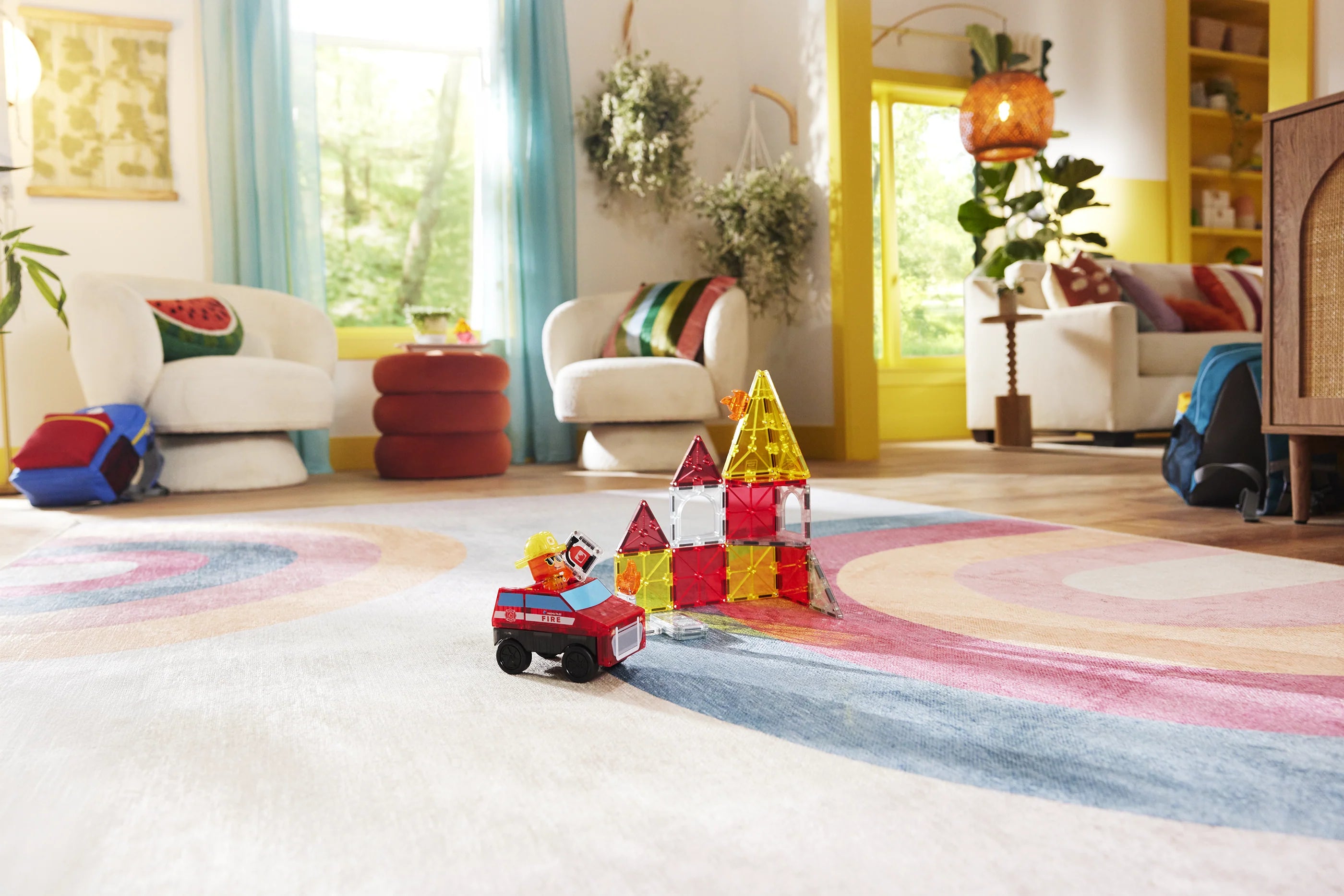 MAGNA-TILES Fire Rescue (27 Piece Set)