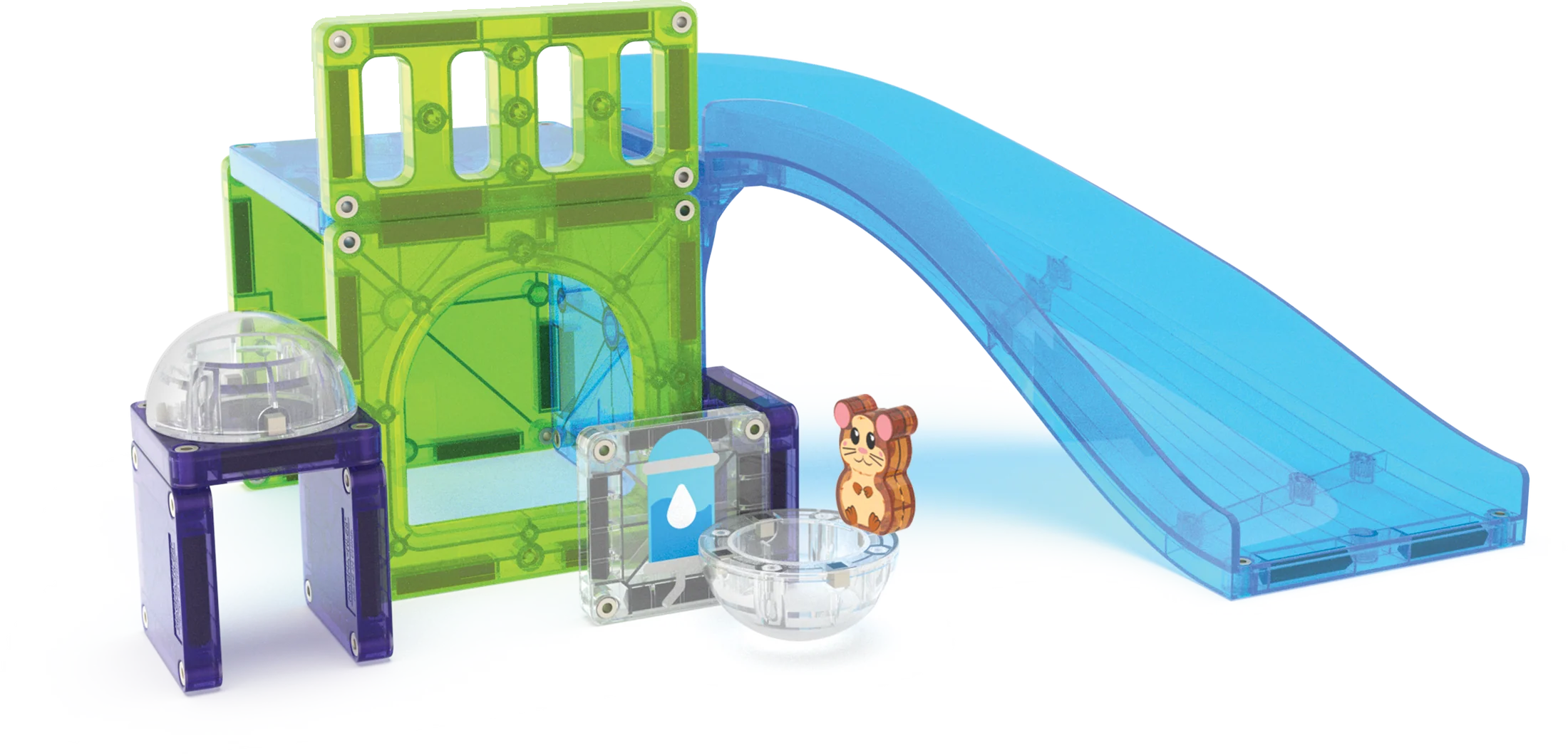 MAGNA-TILES Hamster Ball (13 Piece Set)