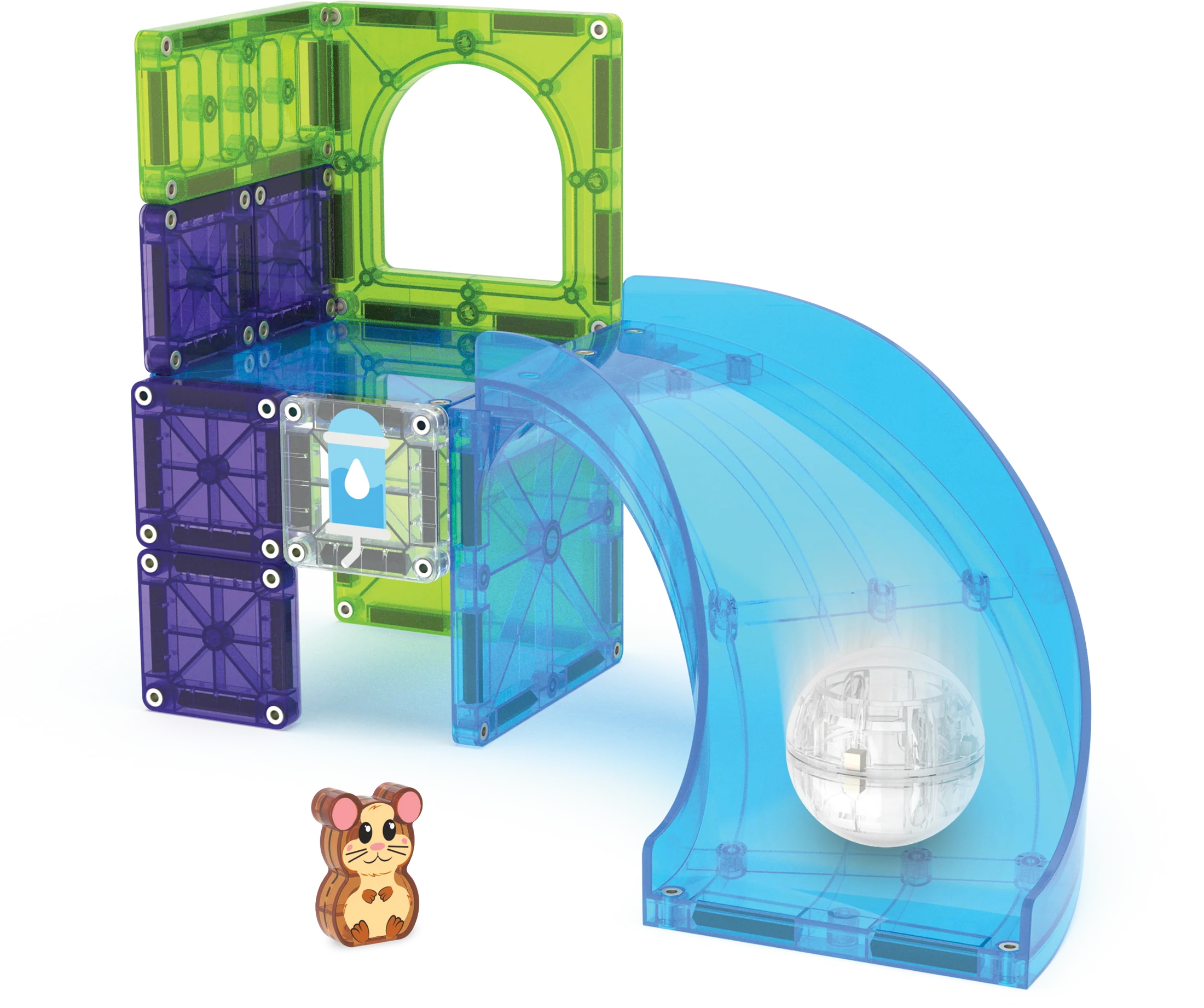MAGNA-TILES Hamster Ball (13 Piece Set)