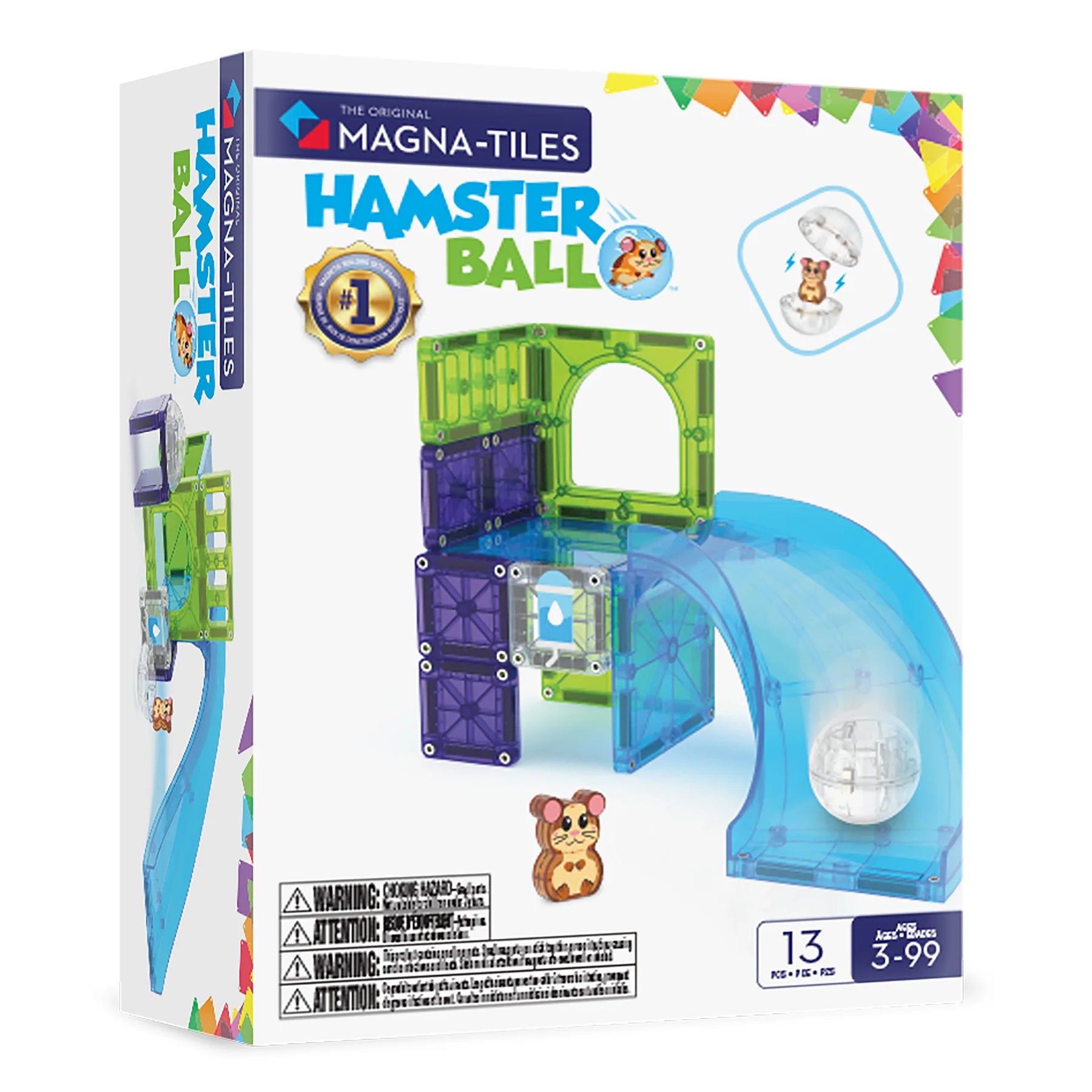 MAGNA-TILES Hamster Ball (13 Piece Set)