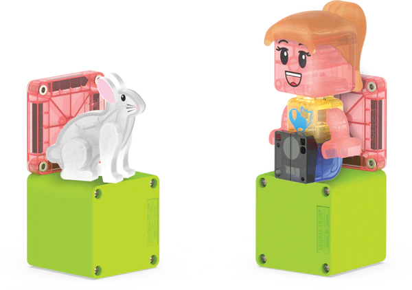 MAGNA-TILES Pet Playhouse (50 Piece Set)