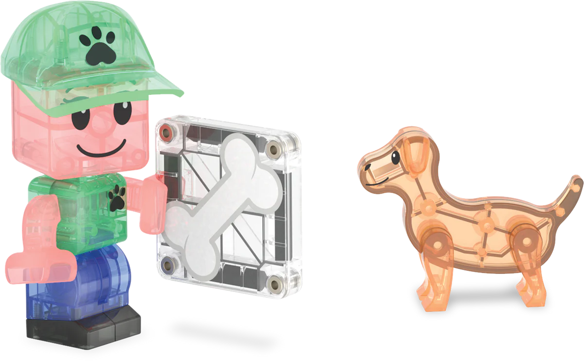 MAGNA-TILES Puppy Park (27 Piece Set)