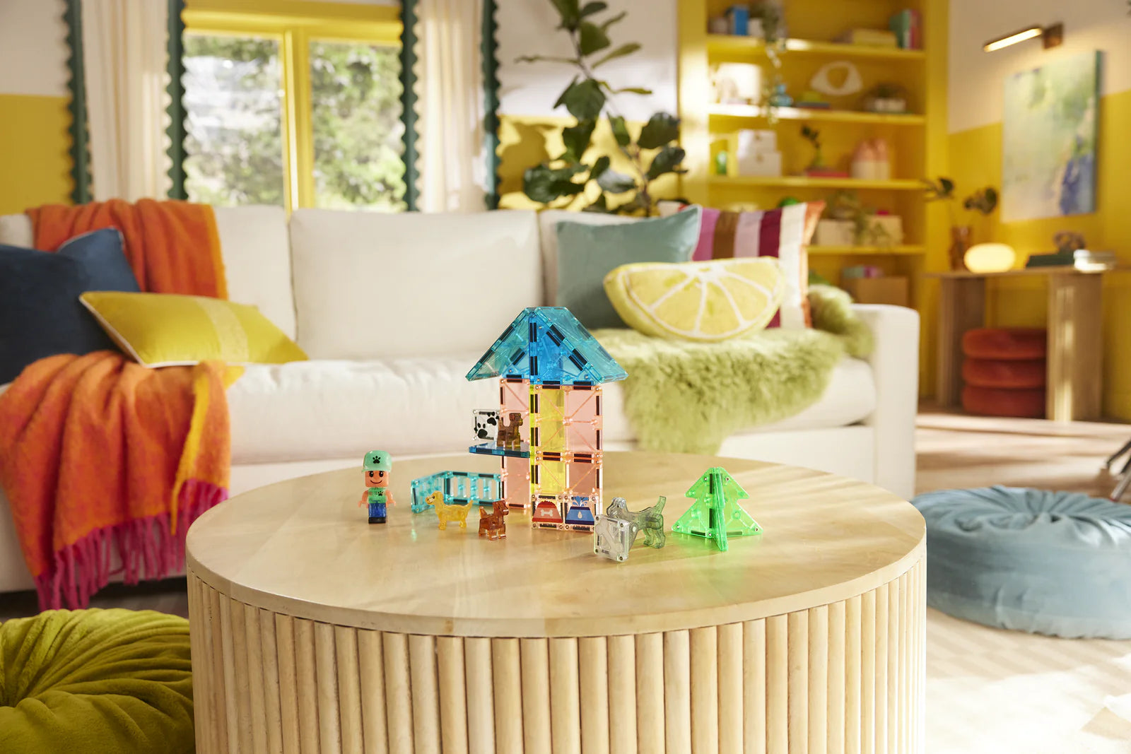 MAGNA-TILES Puppy Park (27 Piece Set)