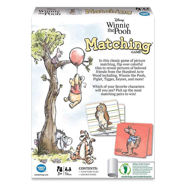Ravensburger Winnie the Pooh Matching Game – Classic Disney Kids Card Game (Ages 3+)