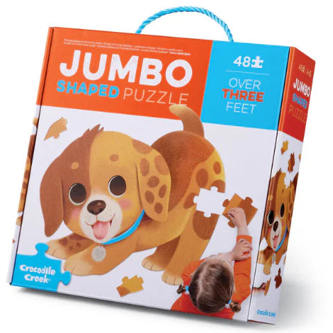 Crocodile Creek Playful Puppy 48-Piece Jumbo Floor Puzzle