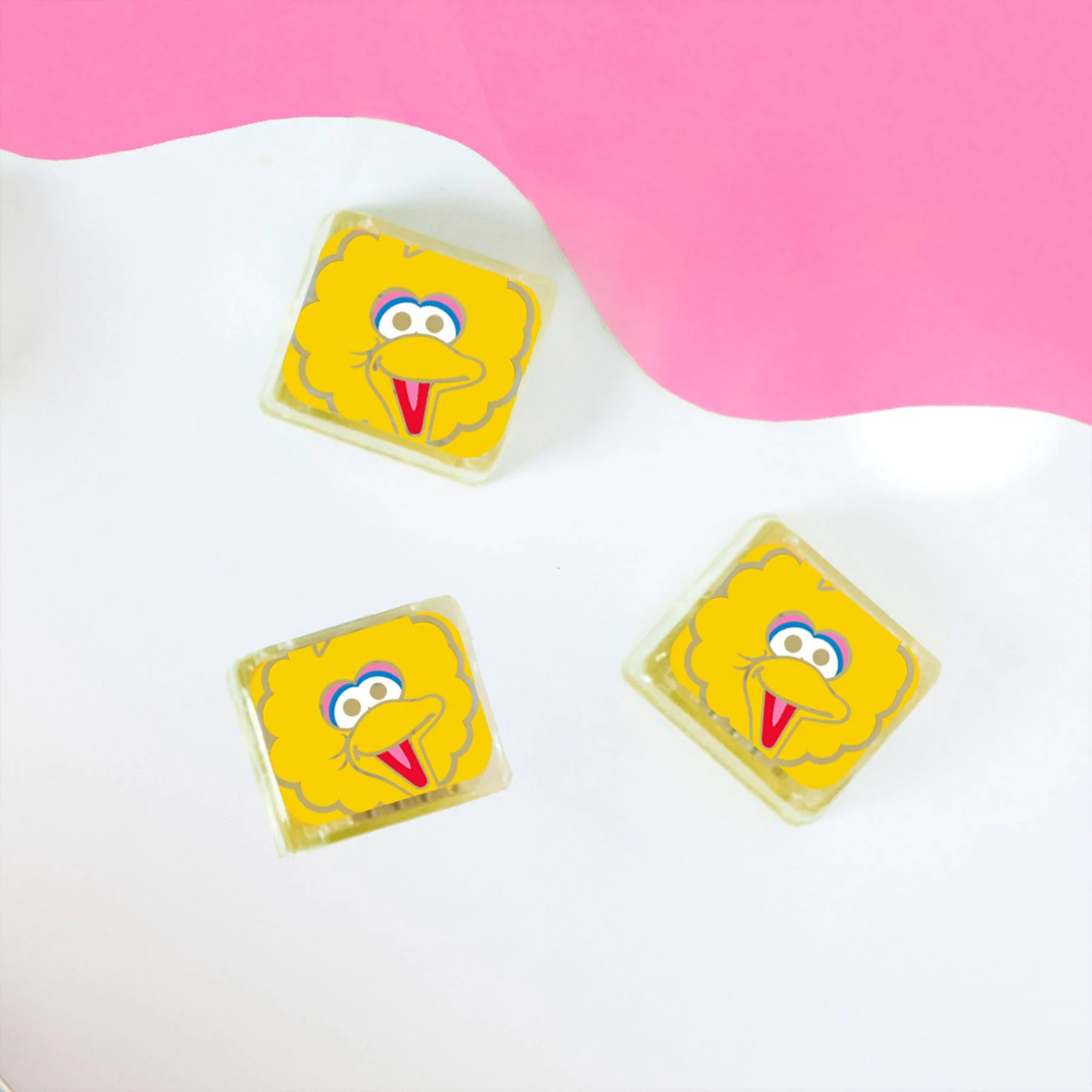 Glo Pals Licensed Light Up Cubes 4pk - Big Bird