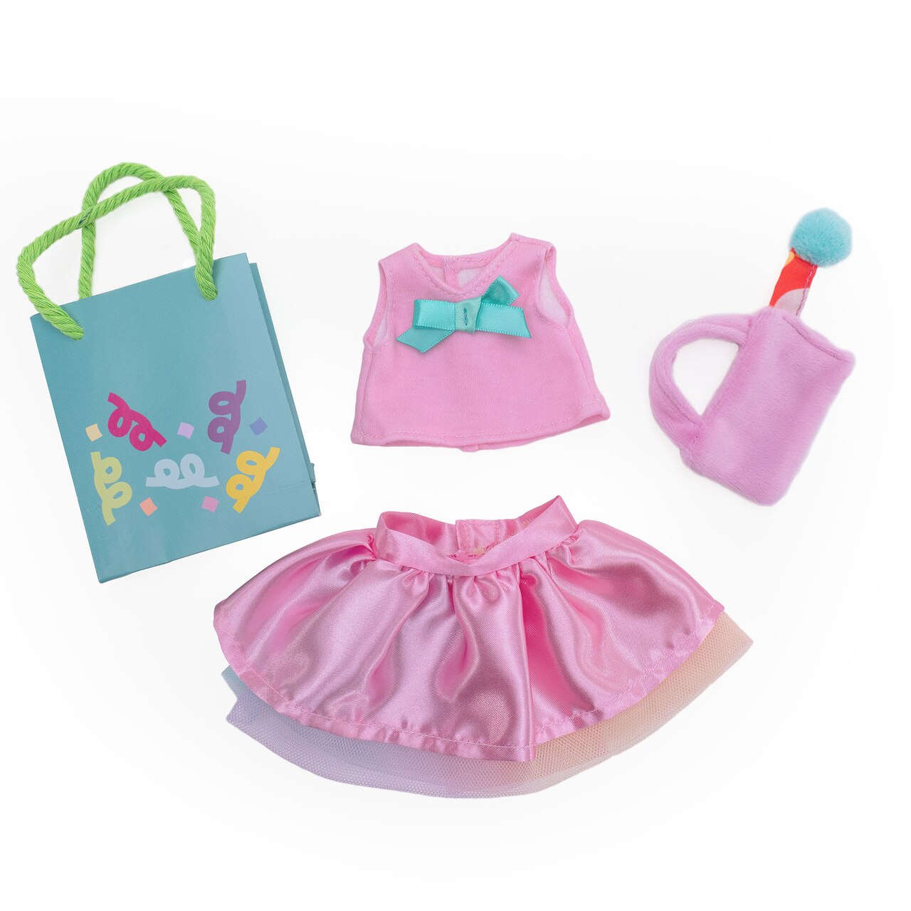 Manhattan Toy Groovy Girls Party Perfect Doll Outfit – 3-Piece Floral Overalls Party Outfit for 13" Groovy Girls Dolls (Ages 3+)