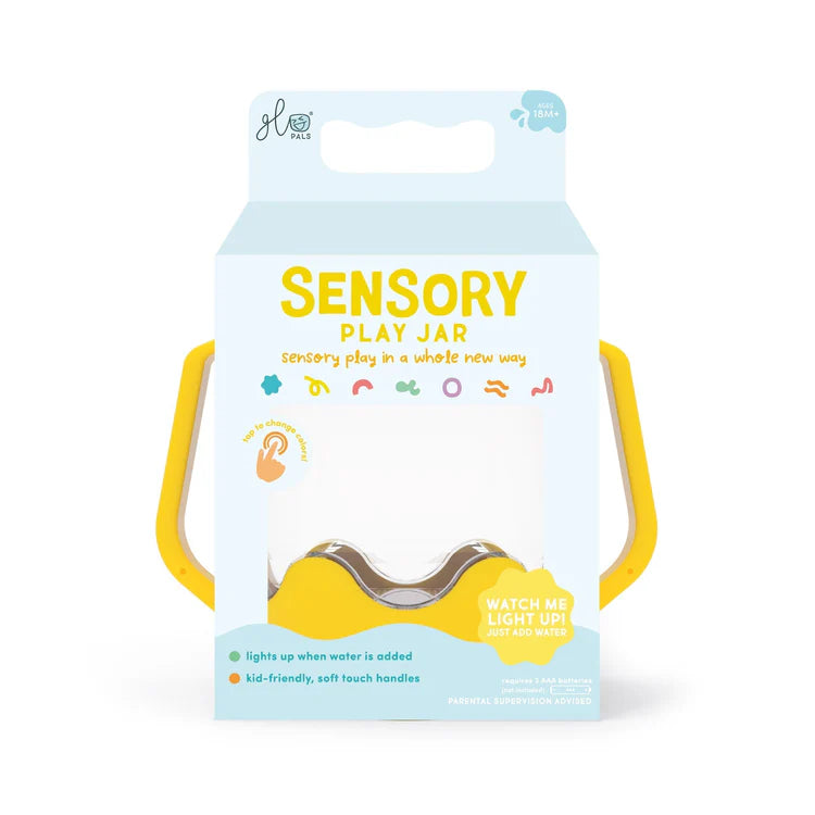 Glo Pals Sensory Play Jar - Yellow