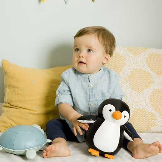 Little Big Friends Martin the Penguin – Soft Musical Ocean Animal Toy with 3 Melodies (Ages 0+)