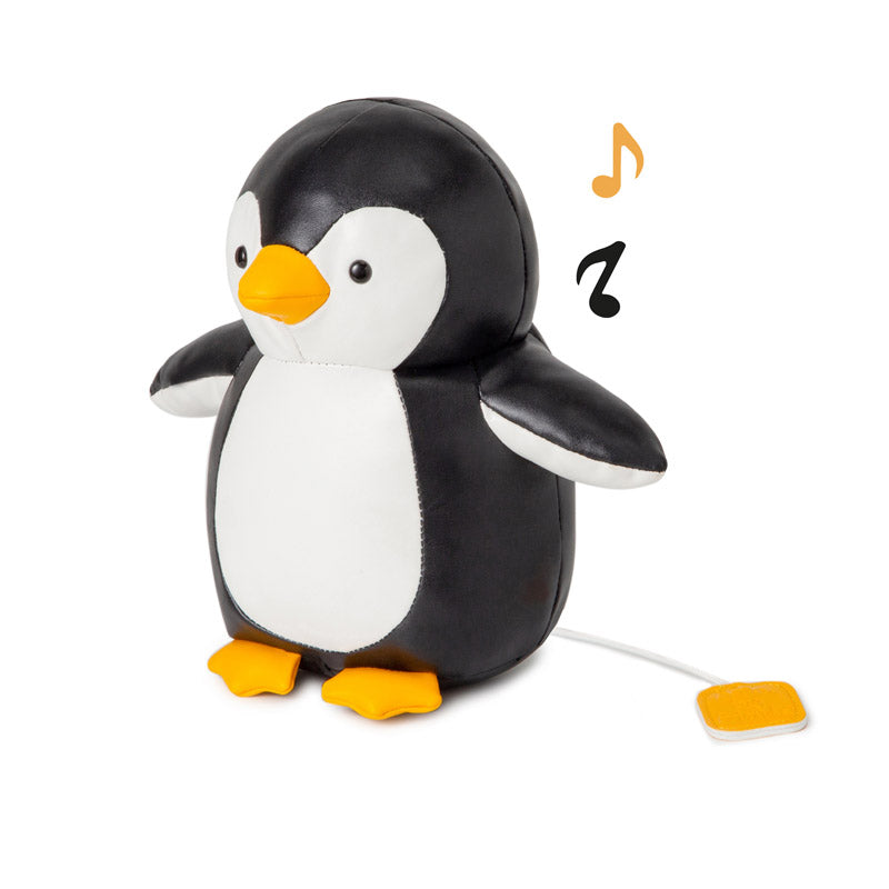 Little Big Friends Martin the Penguin – Soft Musical Ocean Animal Toy with 3 Melodies (Ages 0+)