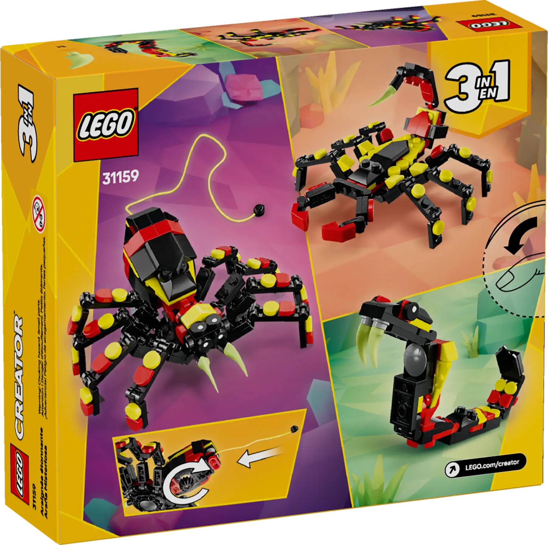 Lego Wild Animals: Surprising Spi.. (31159)