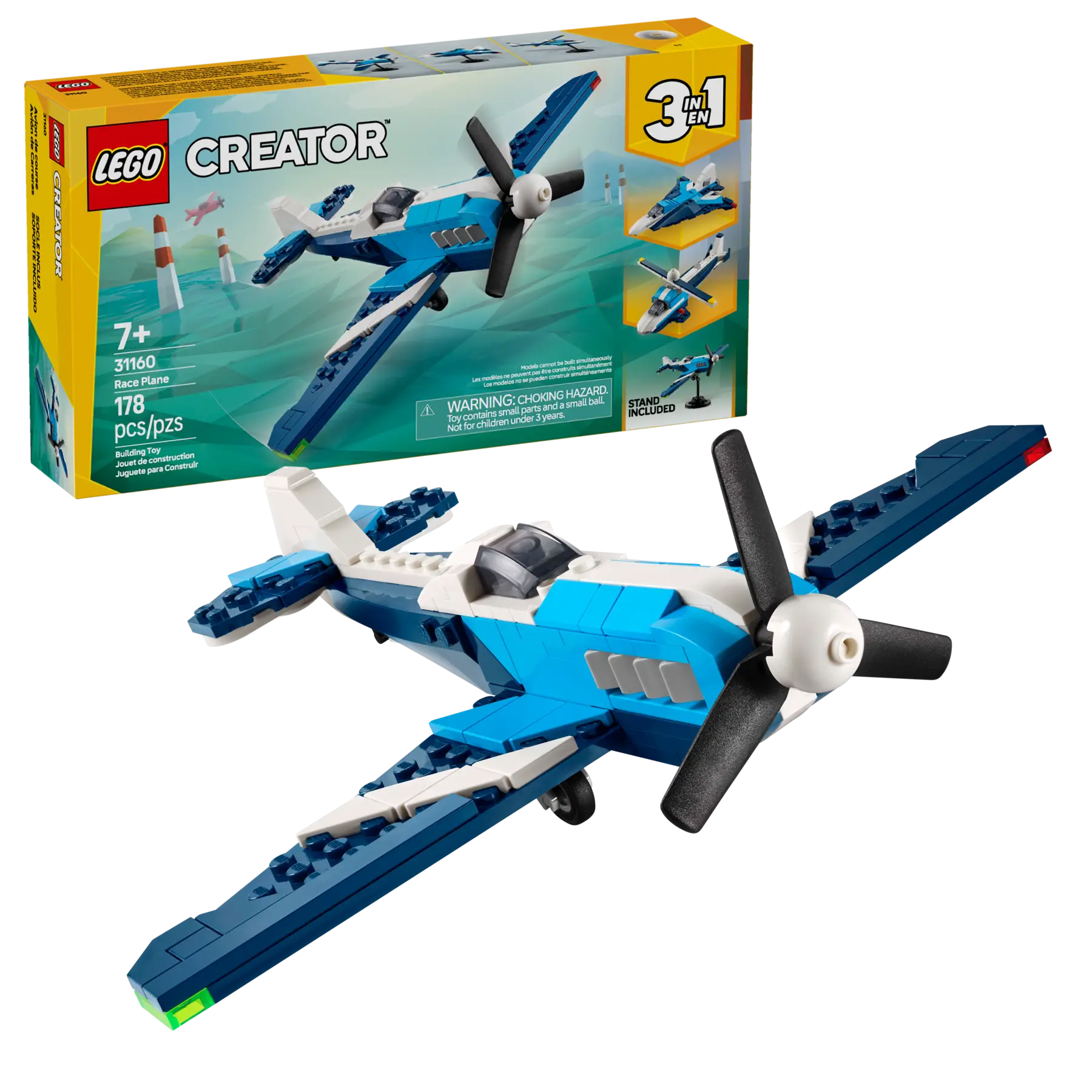 Lego Aircraft: Race Plane (31160)