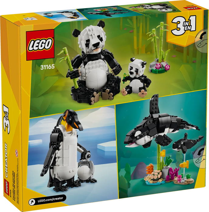 Lego Wild Animals: Panda Family (31165)