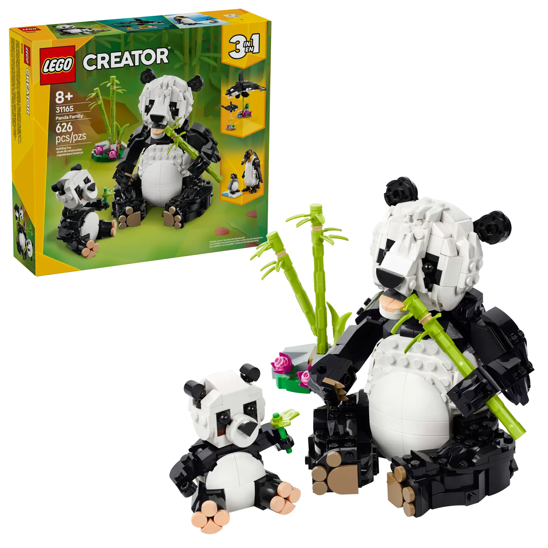 Lego Wild Animals: Panda Family (31165)