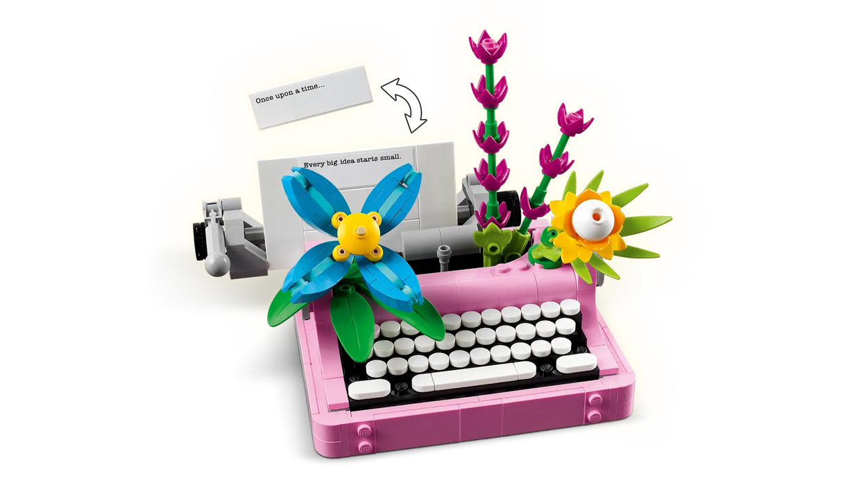 Lego Typewriter with Flowers (31169)