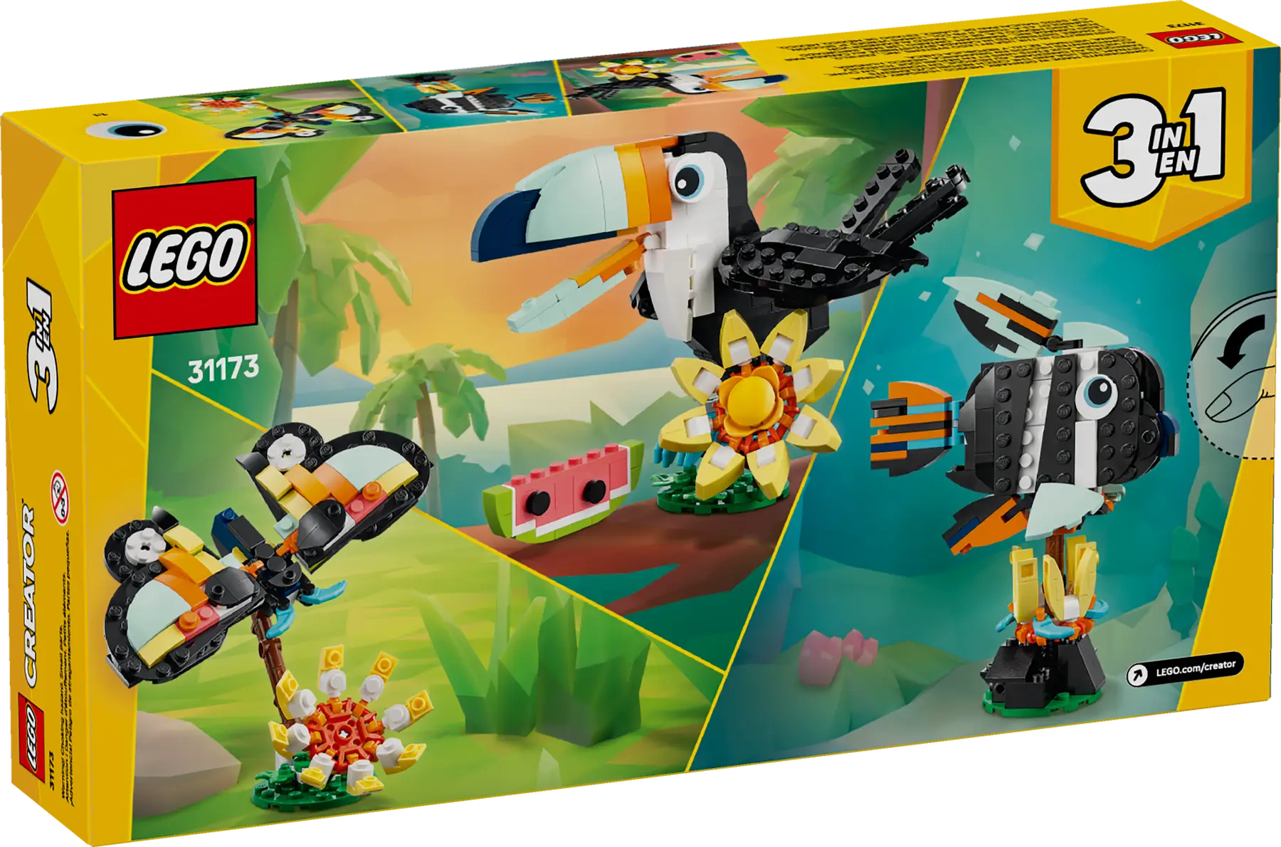 Lego Wild Animals: Tropical Toucan (31173)