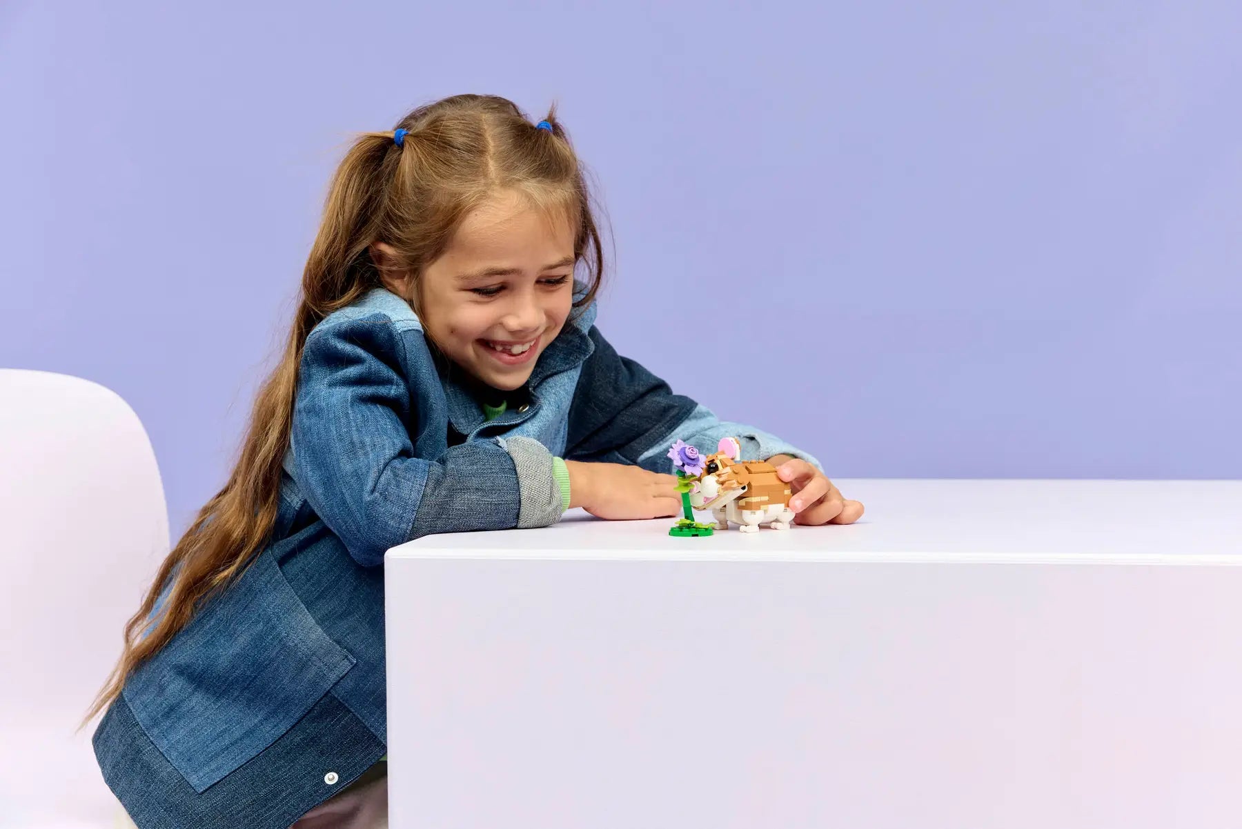 Lego Cute Hamster with a Flower  (31376)