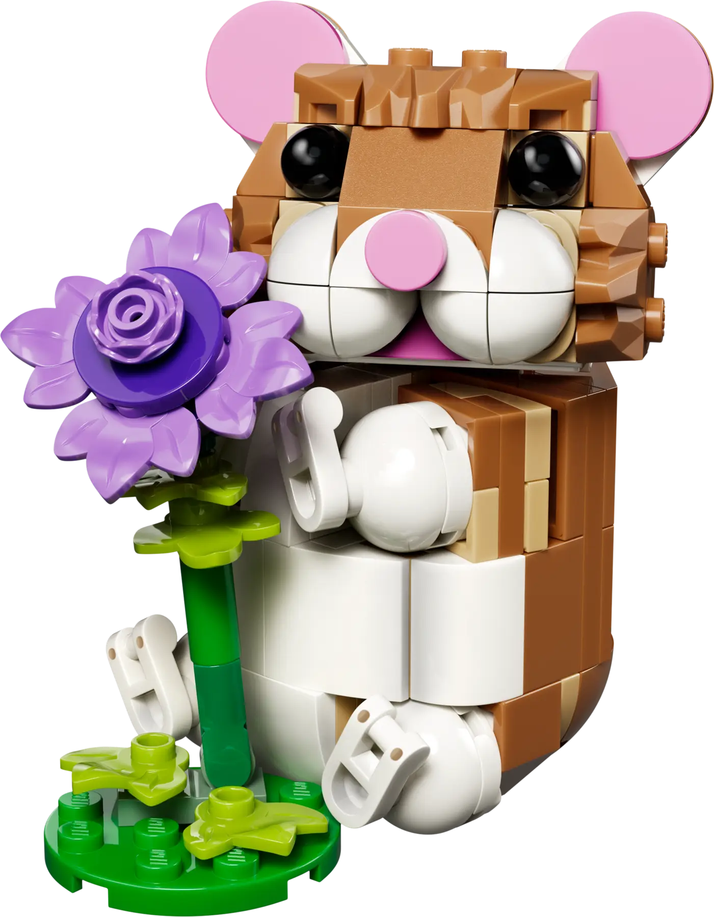 Lego Cute Hamster with a Flower  (31376)