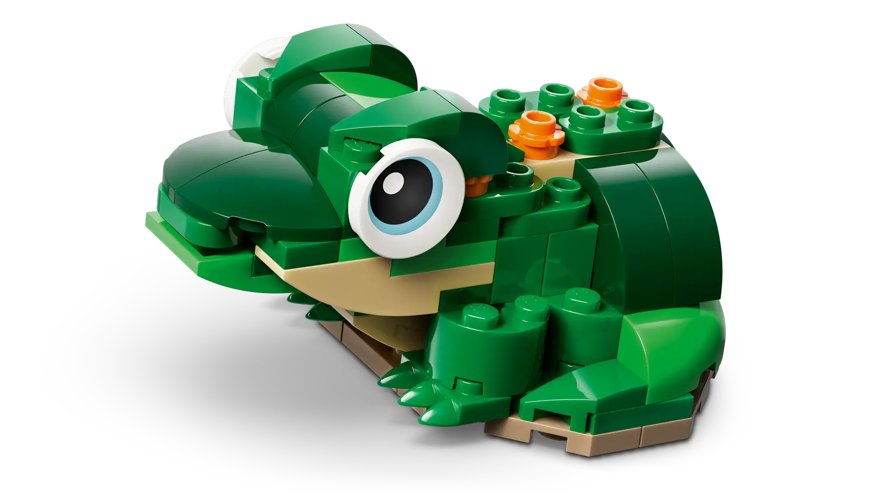 Lego Turtle with a Water Lily Flower (31377)