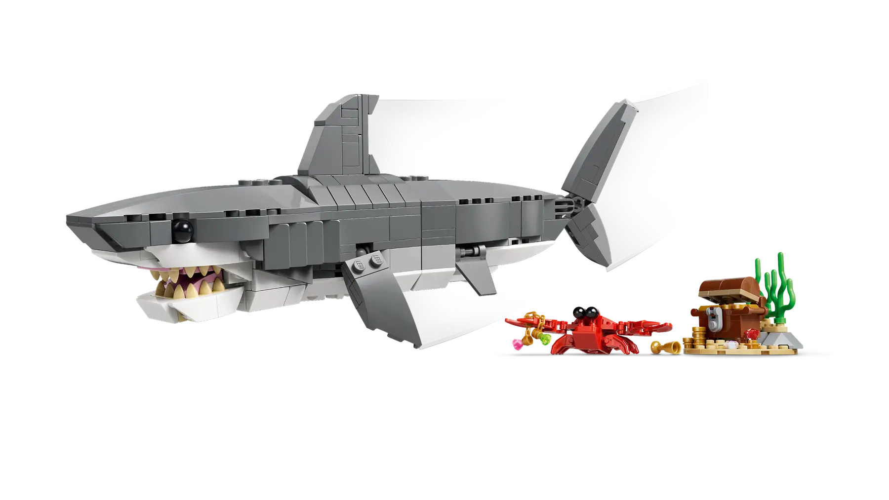 Lego Fierce Shark with a Treasure Chest (31381)