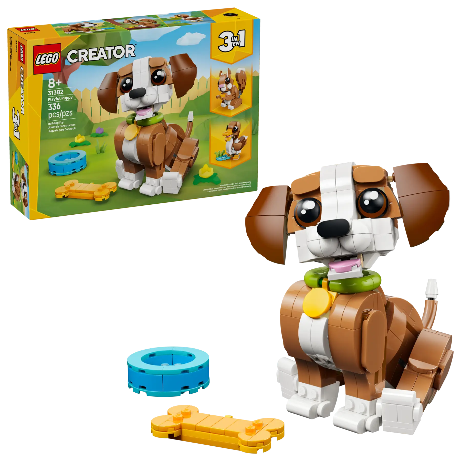 Lego Cute Animals: Playful Puppy Dog (31382)