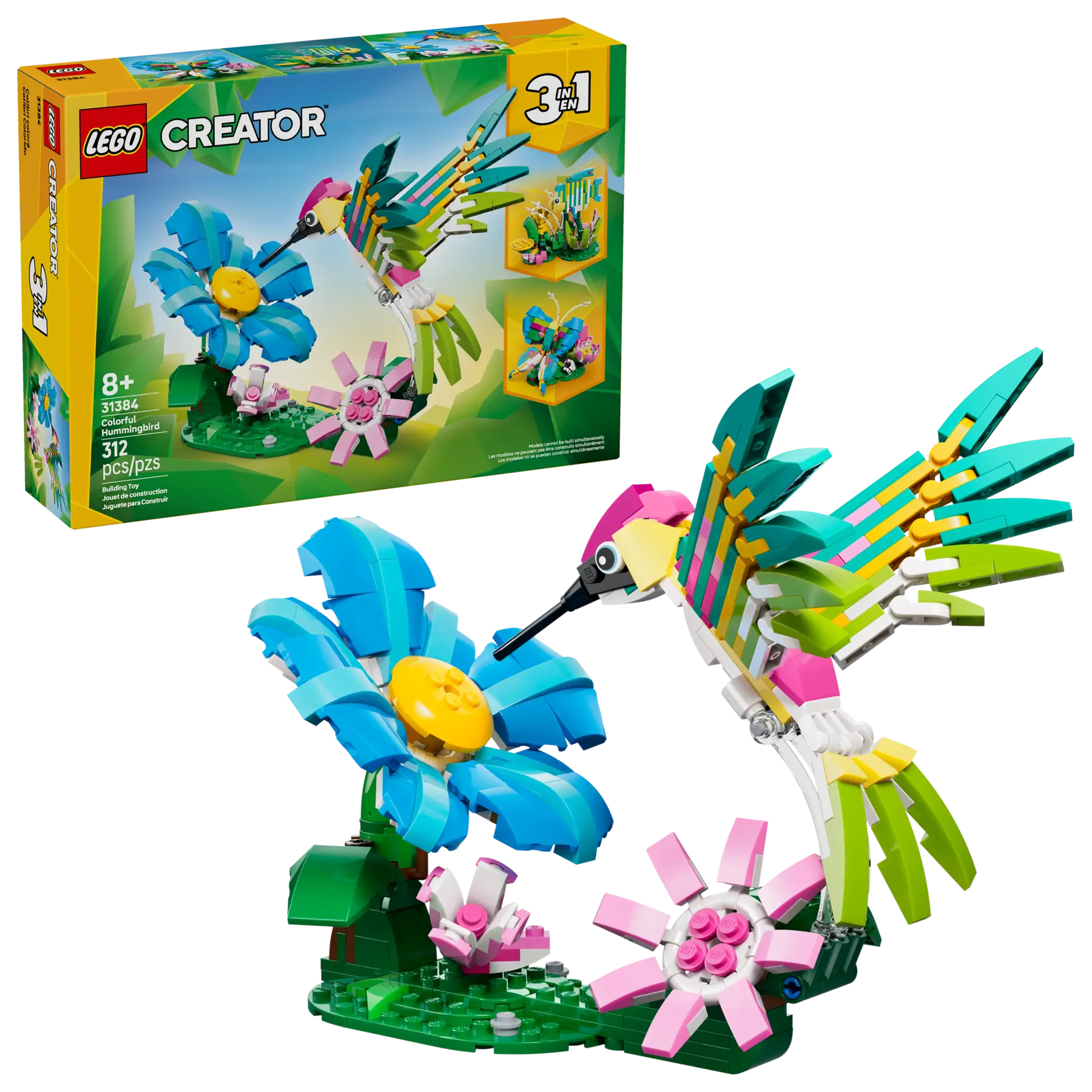 Lego Wild Animals: Colorful Hummingbird (31384)
