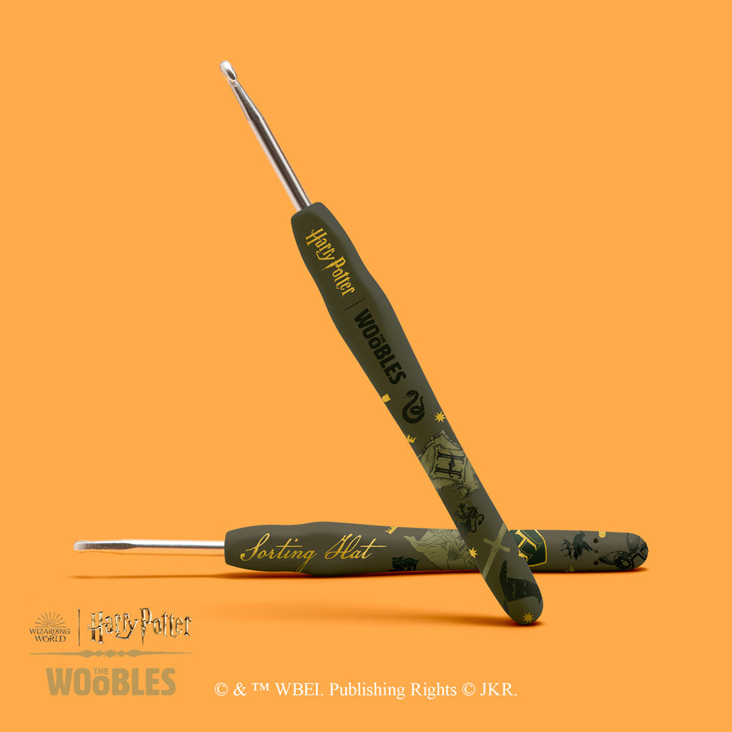 The Woobles Harry Potter Sorting Hat Crochet Kit | Wizarding World Amigurumi for Ages 12+