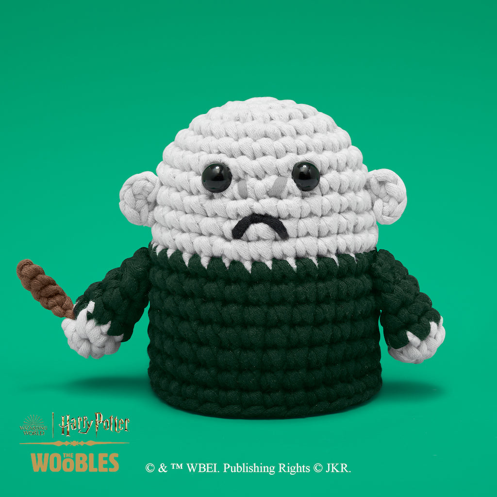 The Woobles Harry Potter Lord Voldemort Crochet Kit | Wizarding World Amigurumi for Ages 12+
