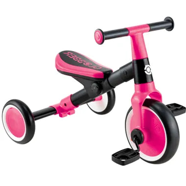 Globber Learning Trike 2-in-1 Fuschia