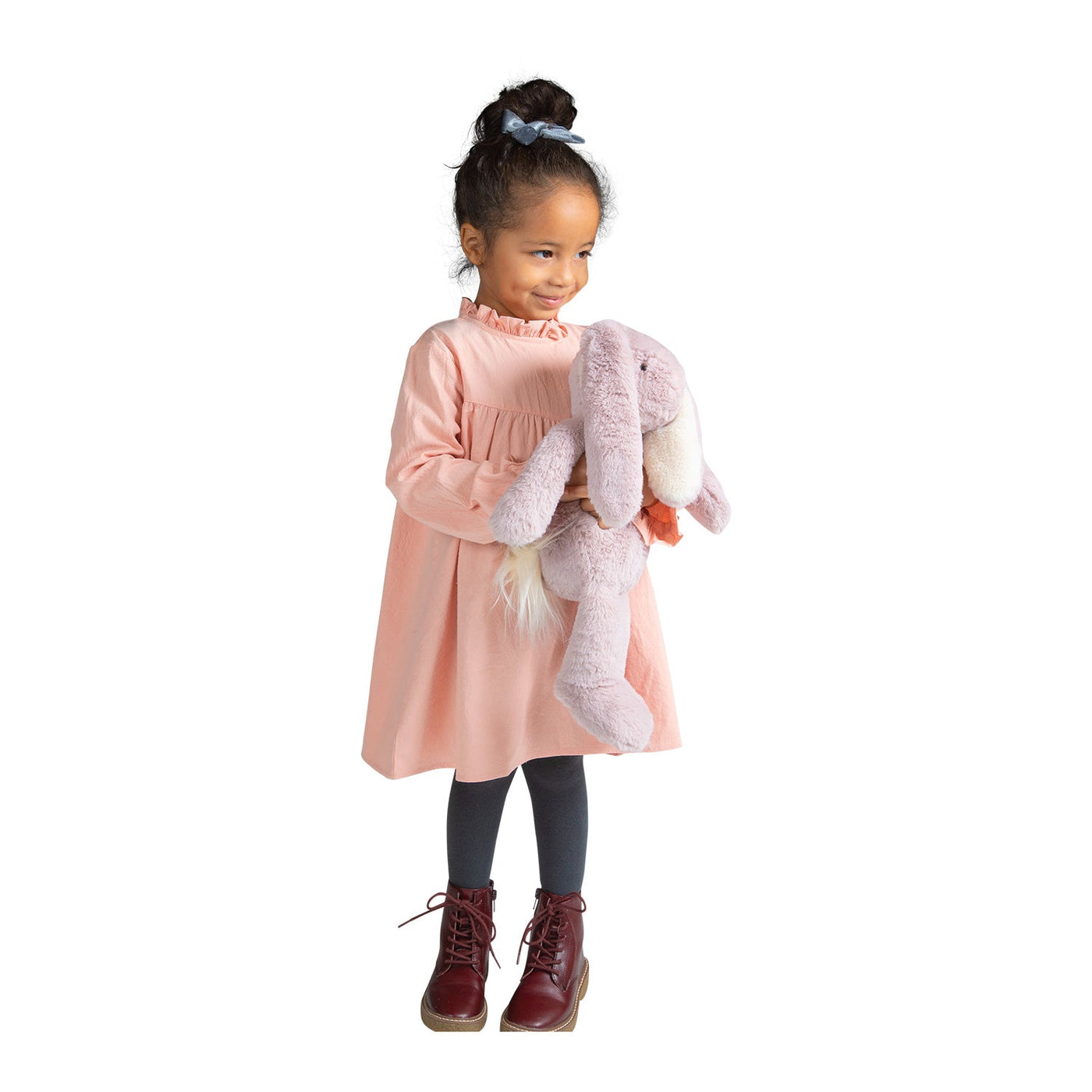 Manhattan Toy Snuggle Bunny 12" Mauve – Soft Baby Stuffed Bunny Plush