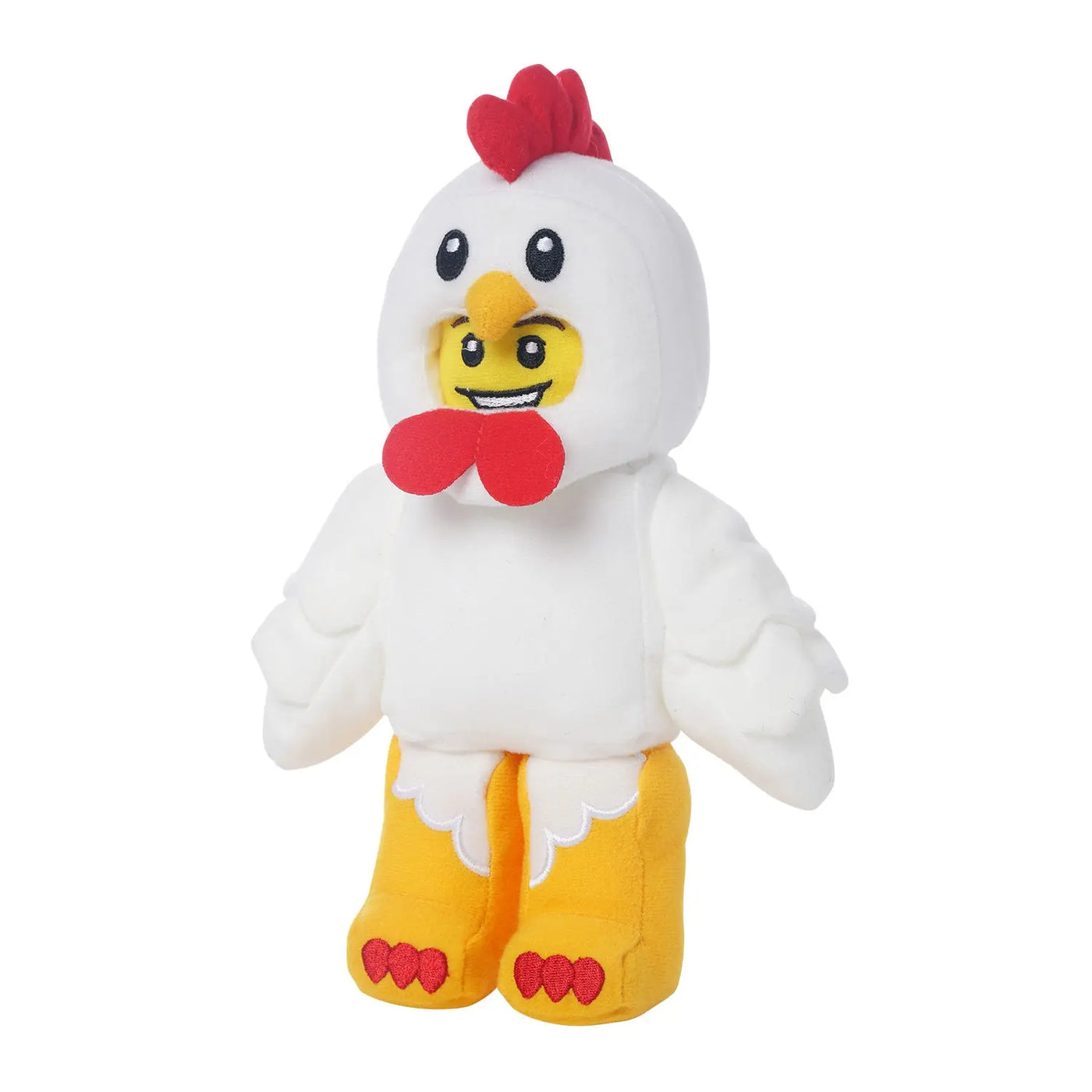 Manhattan Toy LEGO Chicken Suit Guy 9" Minifigure Plush – Official LEGO Stuffed Toy