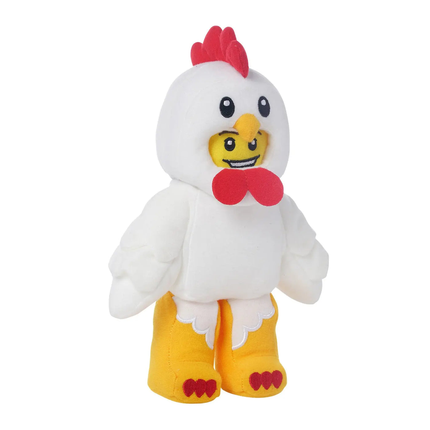 Manhattan Toy LEGO Chicken Suit Guy 9" Minifigure Plush – Official LEGO Stuffed Toy