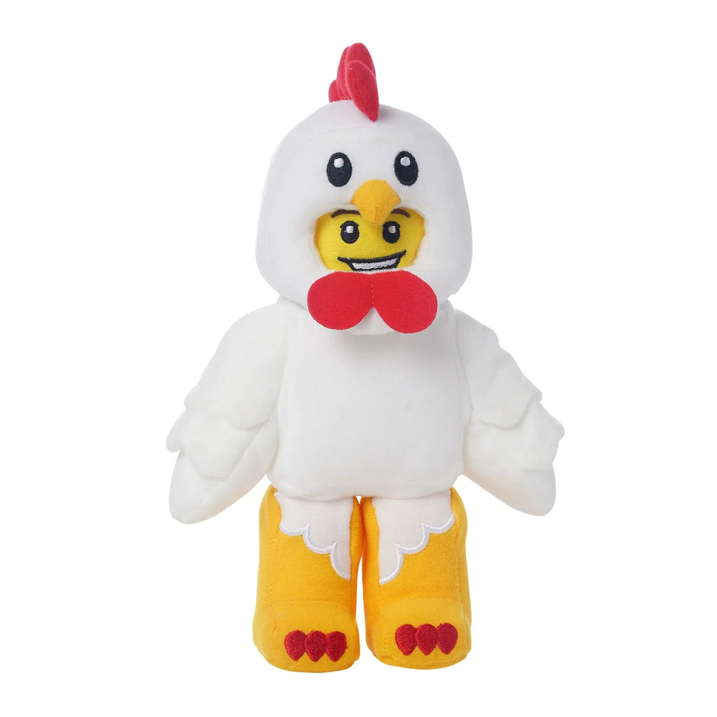Manhattan Toy LEGO Chicken Suit Guy 9" Minifigure Plush – Official LEGO Stuffed Toy