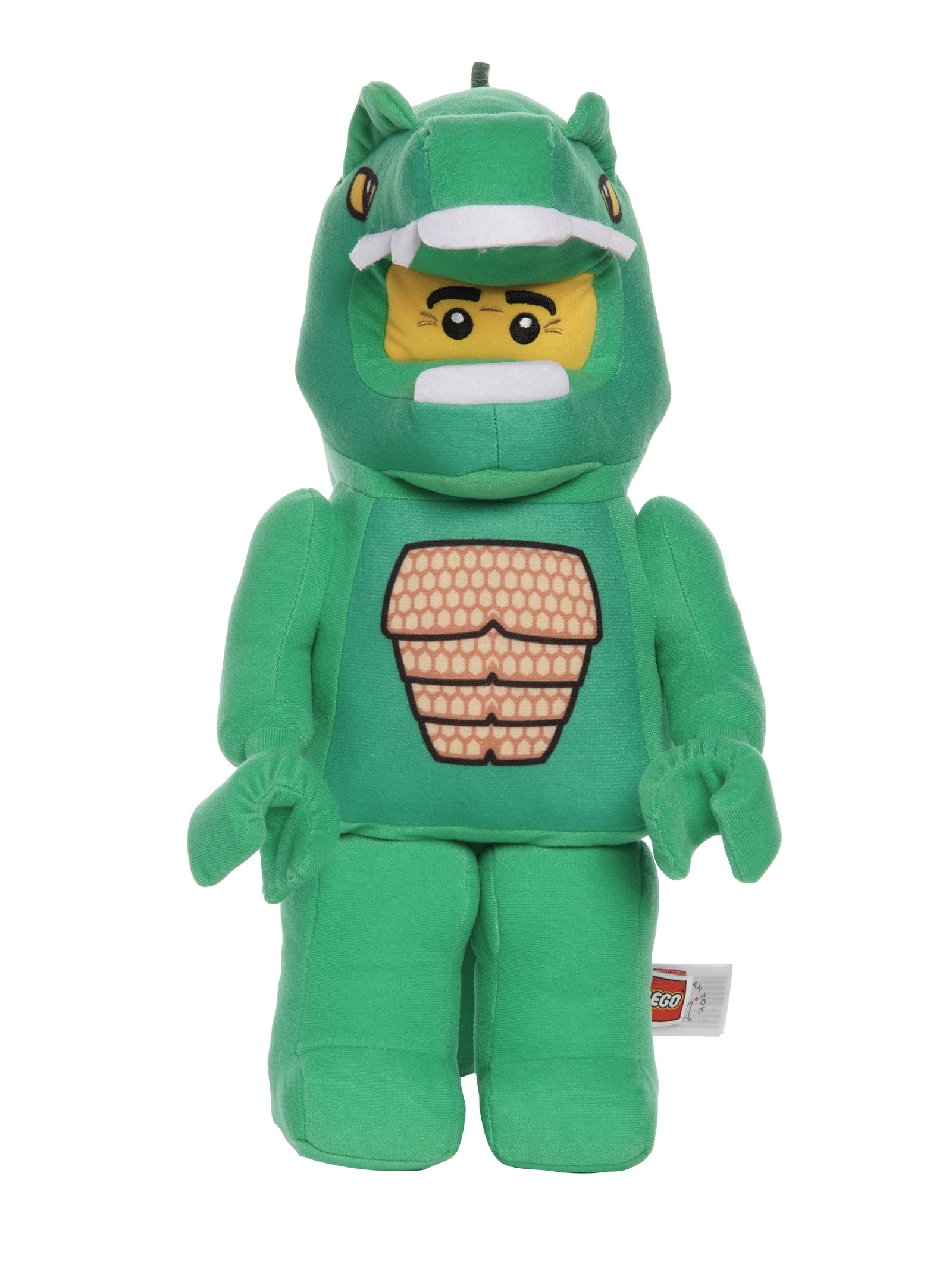 Manhattan Toy LEGO Lizard Man 9" Minifigure Plush – Official LEGO Stuffed Toy