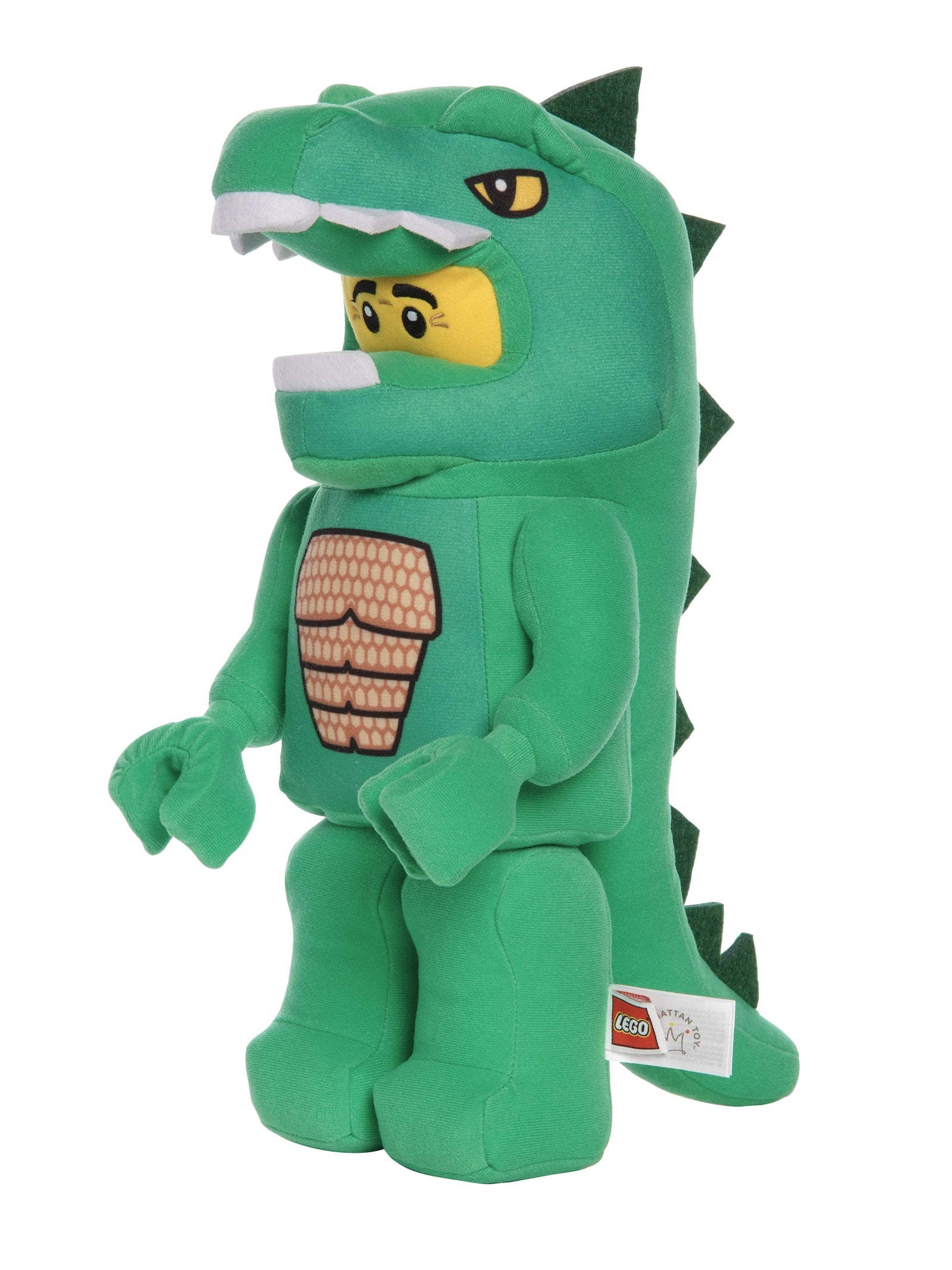 Manhattan Toy LEGO Lizard Man 9" Minifigure Plush – Official LEGO Stuffed Toy